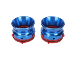 Adaptadores Nab Hub Con Apertura para Carrete de Cinta de 10 Pulgadas para Studer Revox Akai Teac, Aluminio Pulido.