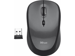 Rato TRUST Ivy (Wireless - Casual - 1600 dpi - Preto)