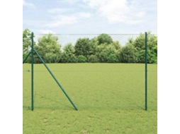 Vidaxl Cerca Hexagonal Verde 1,5 X 10 M Pvc