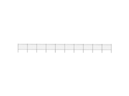 Vidaxl Cerca De Jardim Com Topo Em Forma De Lança Em Aço 1781,5x120 Cm, Preta