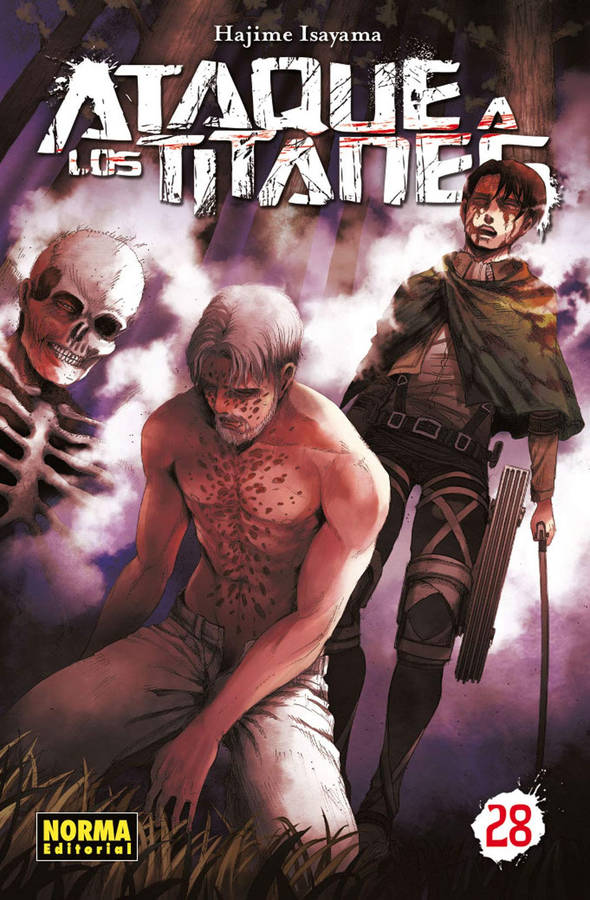 Livro Ataque A Los Titanes de Hajime Isayama (Espanhol)