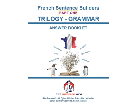 Livro French Trilogy 1 Grammar Book Answer Booklet Unlocking French Grammar - Beginner to Pre Interm. de Dylan Viñales (Inglês)