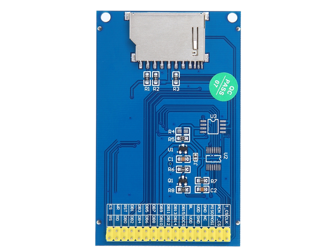 Módulo de Tela Lcd Tft de 2.8 Polegadas Placa de Circuito Impresso Retroiluminada para Openedv / Alientek