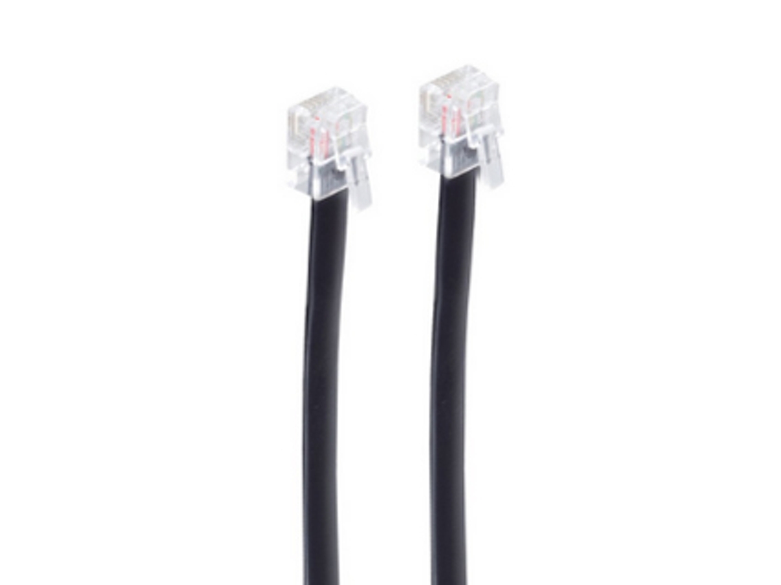 Cabo Modular SHIVERPEAKS Basic-S Plugue Rj11-Rj11 15 0 M