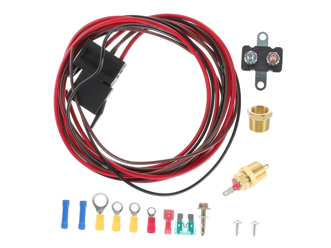 Kit De Relé De Termostato Para Fiação De Alimentação De Ventilador Elétrico