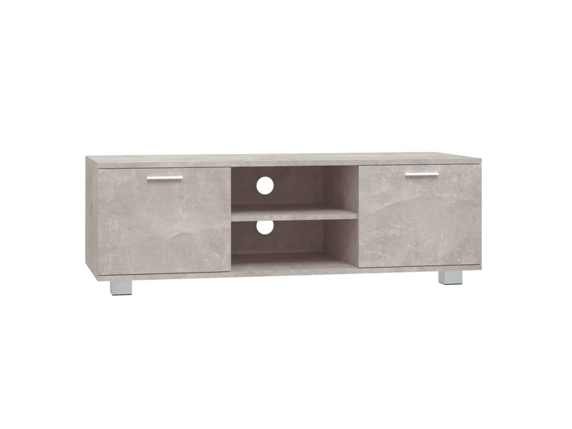 Tv Cabinet, Tv Cabinets Vidaxl Cinzeto Madeira Processada (n/a)