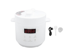 Laxiscreed Panela De Pressão Elétrica Mini De 3l Para Arroz E Cozimento Lento, Prática E Versátil Para Casa