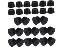 Conjunto De 50 Almofadas Antiderrapantes Silicone Para Eletrodomésticos, Móveis, Máquinas De Lavar Roupa E Fogões