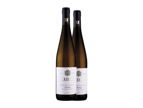 Vinho branco ANDREAS LAIBLE Durbacher Plauelrain Achat Riesling Seco Baden (0.75 L - 2 Unidades)