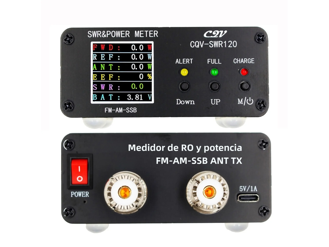 Cqv swr120 Medidor de Roe e Potência de Roe de 120w MDUG