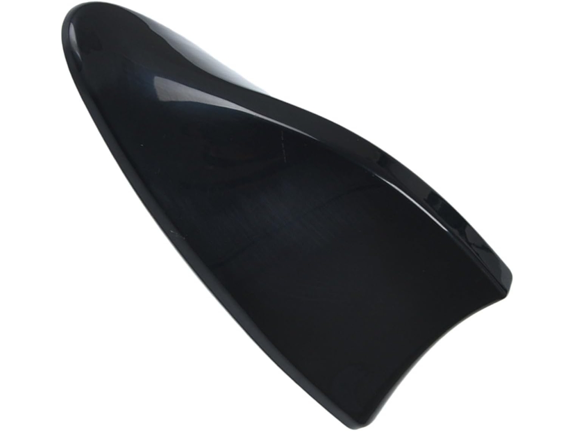 Antena Tipo Barbatana De Tubarão Em Abs Preto E Metal Para Carros Com Suporte.