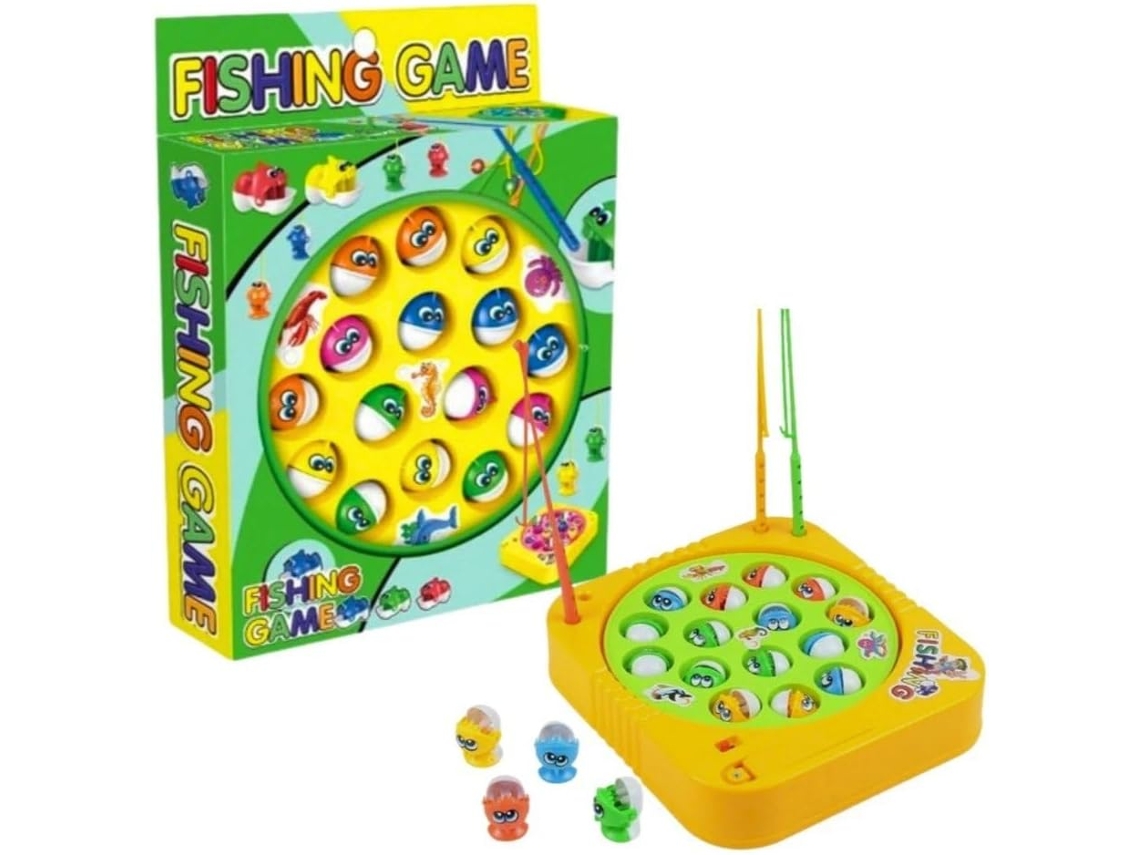 Jogo Pega Peixe Infantil Pesca Maluca Divertido Brinquedo Educativo Coordenação Gokoco