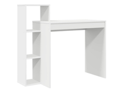 Conjunto 1 Secretária De Computador Vidaxl Branco Derivados De Madeira (100 X 40 X 90 Cm)