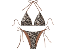 Maiô de Estampa de Leopardo SFUSHOS