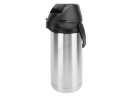 Dispensador De Café Com Bomba Isolada Em Aço Inoxidável Dispensador De Bebidas Térmicas Para Água Quente E Fria Festa Bebidas De Chocolate 1,9l