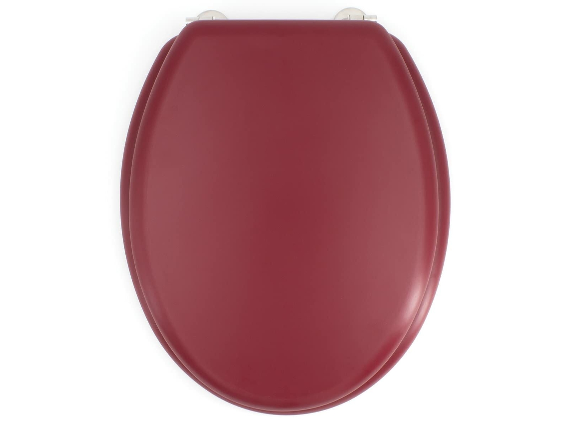 Tampo de Sanita Gelco Dolce Castanho-Avermelhado Madeira Mdf