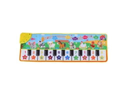 Primerox tapete Musical Infantil Piano Animal Touch Play Alfombra Educativa para Crianças
