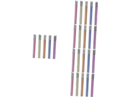 Sewacc 25-extensores De Lápis Metálicos Acessórios Portáteis Desenho Compatíveis Com
