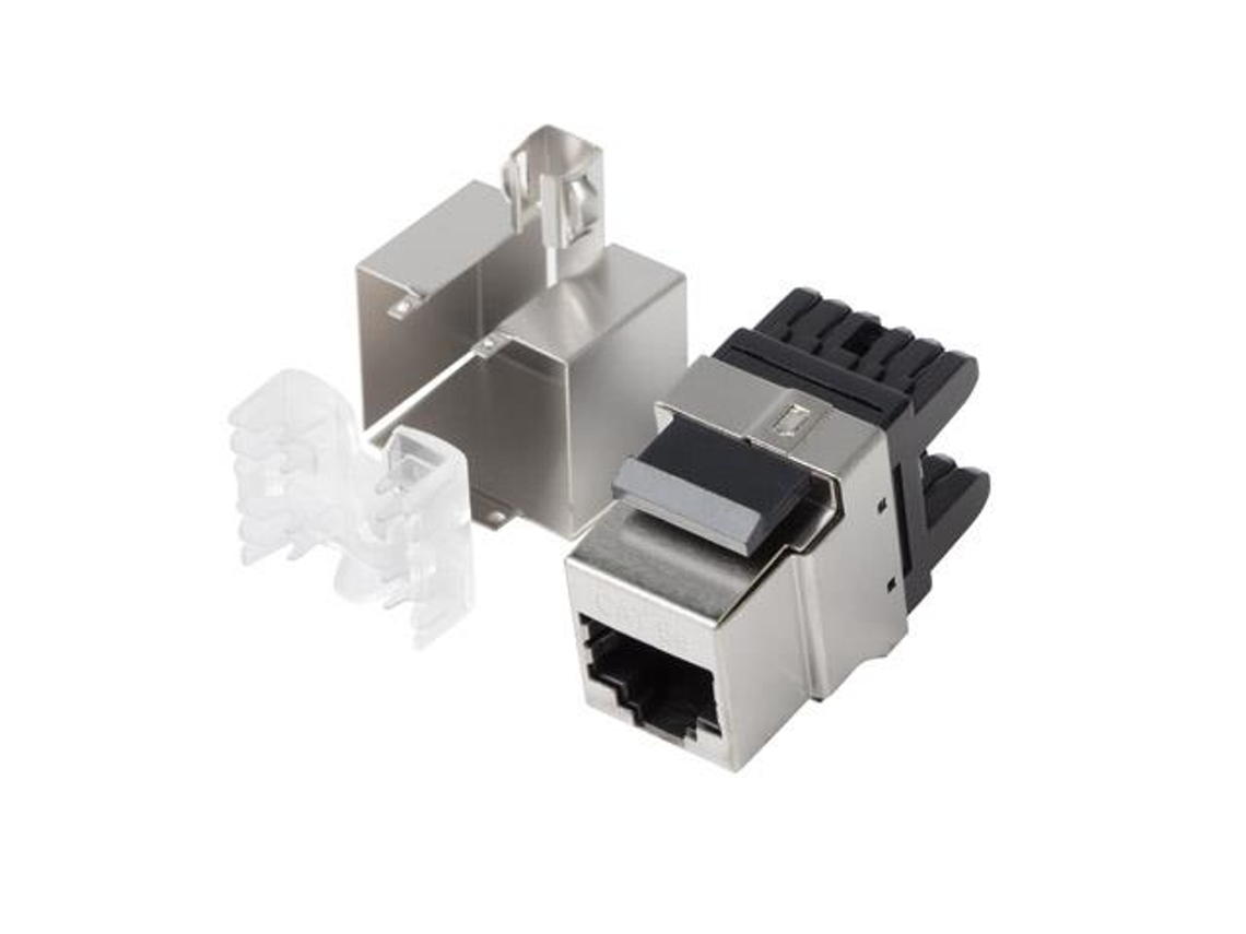 Módulo Keystone LANBERG RJ45 FTP para painel de conexão