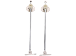2 Dobradiças De Ferro Multifuncionais Para Suporte Tampa, Com Design
