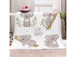 Manta de Flanela Fansu Estampa 3d Quente e Macia Microfibra Ideal para o Inverno Perfeita Cama Ou Sofá Adequad
