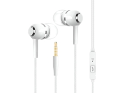 Auricolari In Ear Con Cavo, Jack Da 3, 5mm Con Microfono, Suono Ad Alta Fedeltà Con Cavo, Per Allenamento, Attrezzatura