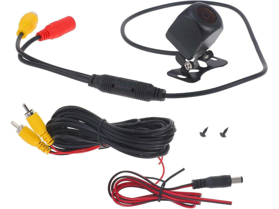 Kit De Câmera De Ré Veicular Hd À Prova D'água Com Ângulo Amplo E Visão Noturna.