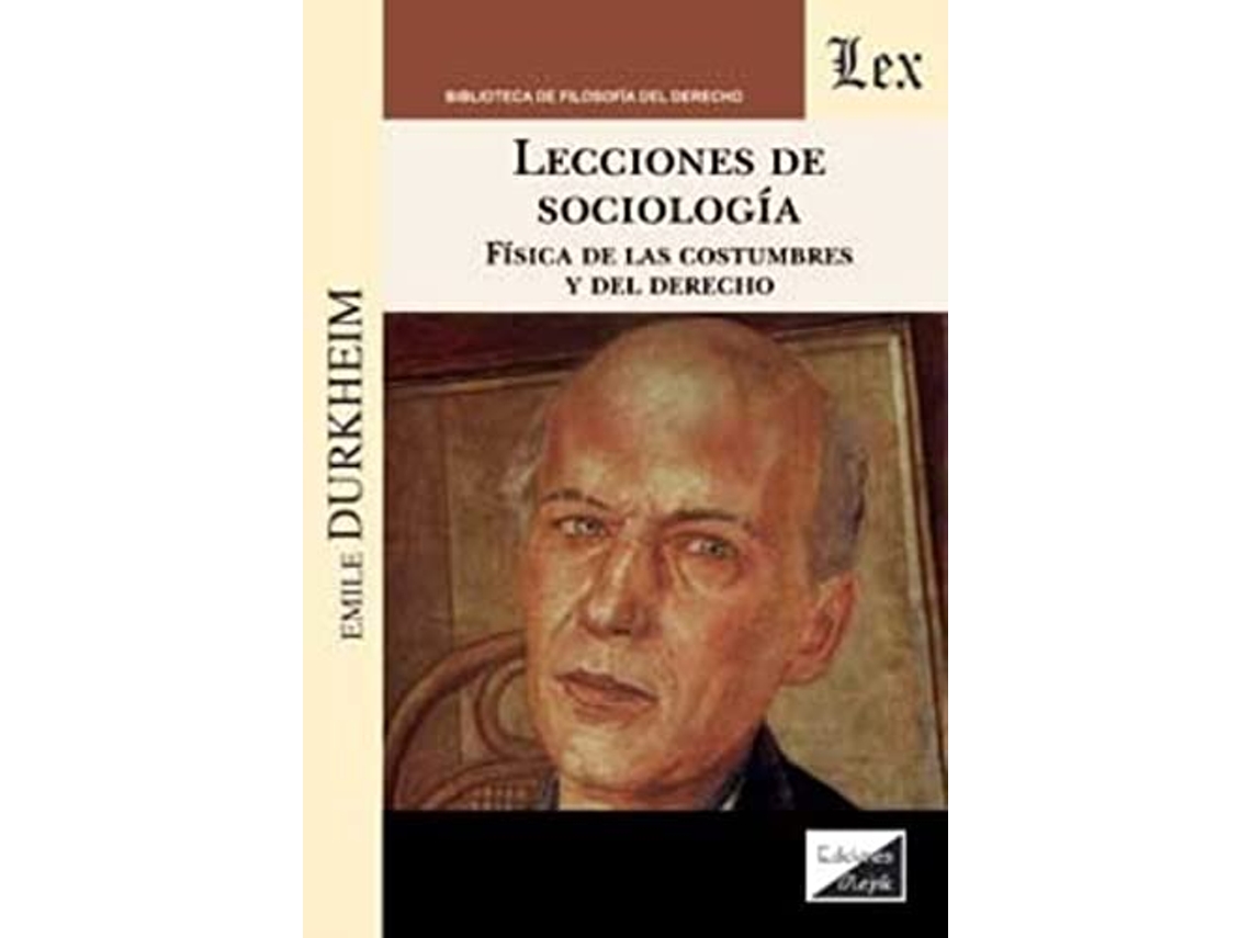 Livro Lecciones De SociologIa. Física De Las Costumbres de Durkheim (Português)
