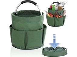 Kit de Ferramentas de Jardinagem com 6 Bolsos e compartimento de 16 litros STELASPLEN