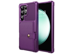 Capa Protetora Anti-queda Para Celular Montada Em Caminhãoroxo - Suporte Para Cartão Sim De Carro, Iphone 15