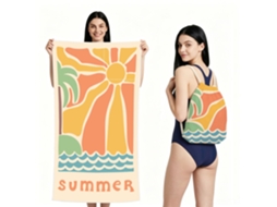 Toalha de Praia HENTEN HOME Dobrável e Transformável em Mochila 90x180 Cm | HENTEN HOME