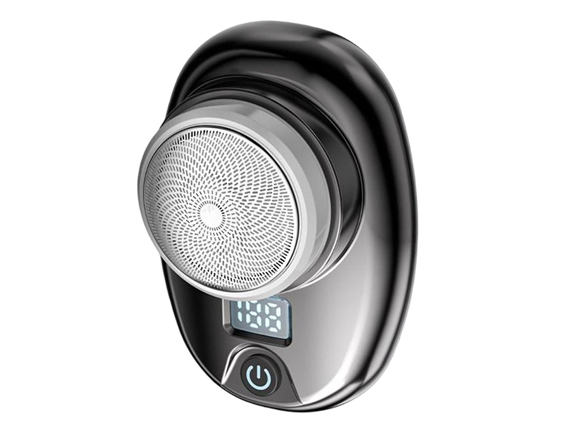 Barbeador Elétrico Mini Com Display Digital, Para Barbear Rápido