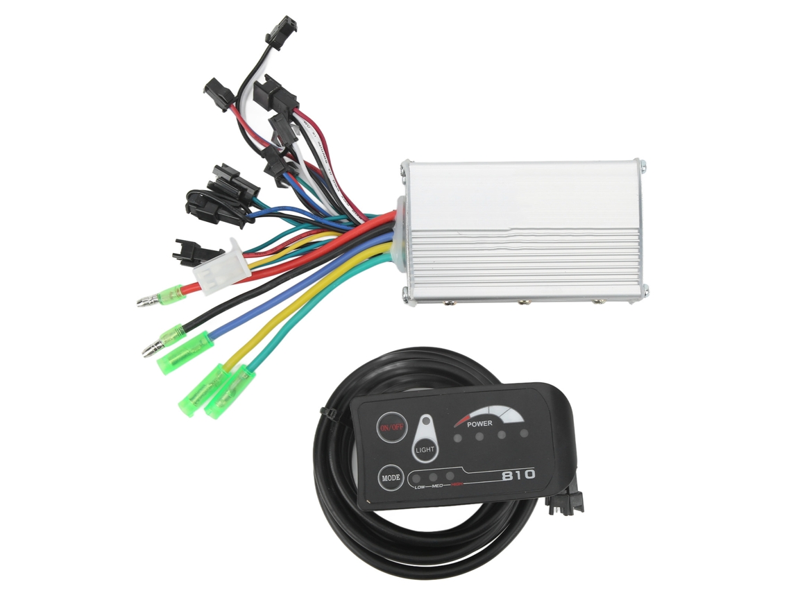 Laxiscreed Kit Controlador Para Bicicleta Elétrica 48v 250w Ou 350w Com Display Led