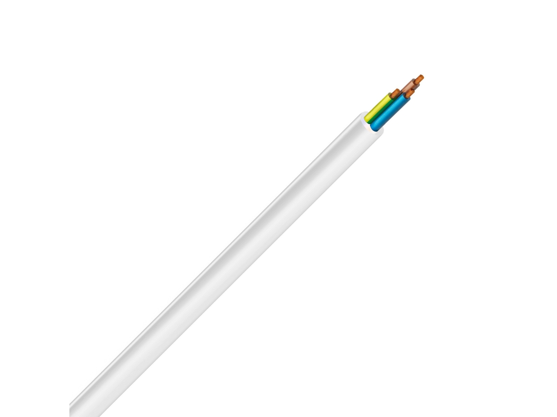 Cabo Flexível Interior 3 X 1,5Mm² Branco Rv-K