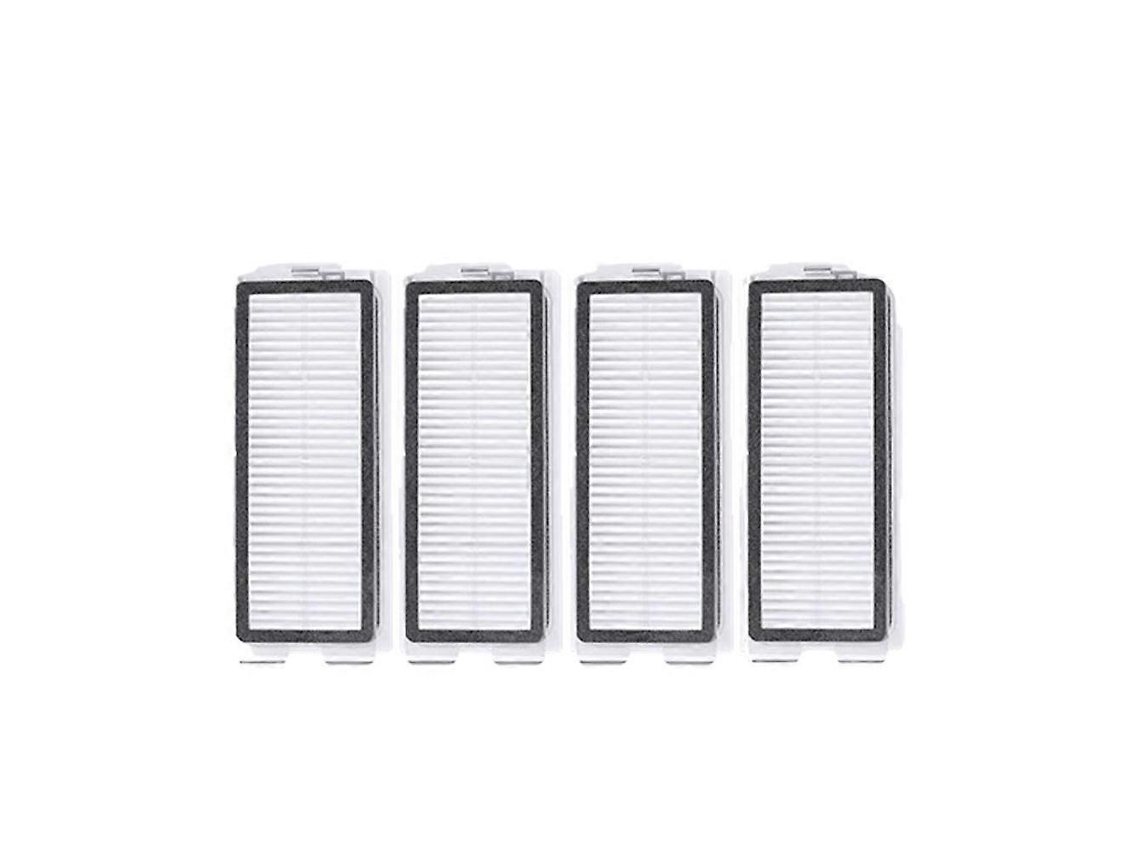 Conjunto De 4 Filtros Hepa De Substituição Para Aspirador Robô Jonr P20 Pro / T5 Pro.
