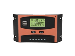 Controlador Bateria Mppt 12v 24v LCD 60a BRILVIBERA