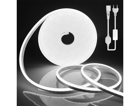 Spaher 20M Fita Flexível Led Neon Tira Conduzida 220V Cozinha Luz Led À Prova Dip65 Água Ip65 Luz Branca Tira de Luz Led 120 S127 SSS