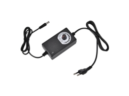 Adaptador De Energia Ajustável 9v-24v 1a Controle De Velocidade Motor Com Tensão Regulável
