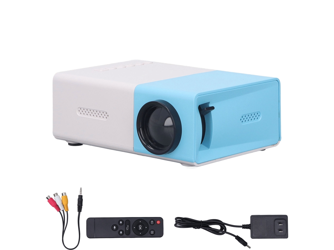 Projetor Mini Portátil 1080p Hd Com Alto-falante Integrado Para Filmes, Jogos Ao Ar Livre, Plug Us 100-240v