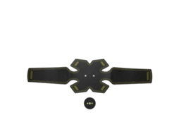 Estimulador Muscular Abdominal Recarregável 2026, Massageador para Alívio da Dor, Carregamento USB, Fitness e Emagrecimento Corporal