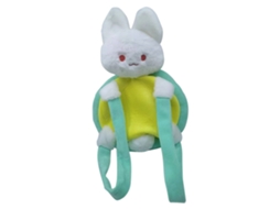 Mochila Pelúcia Coelho Tartaruga Infantil para Meninas