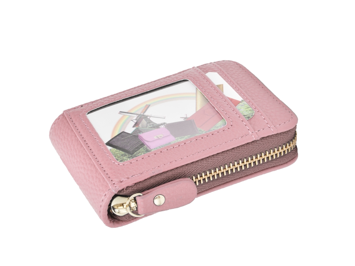 Carteira Slim para Cartões de Crédito com Clip de Dinheiro S/MARCA