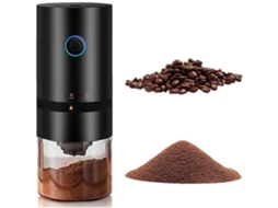Moedor De Café Elétrico Recarregável Via Usb, Portátil, Múltiplas Configurações, Para Grãos De Café E Especiarias, Uso Em Casa