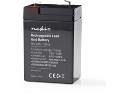 Bala45006V :Bateria de Chumbo Acido 6V 4500Mah Recarregavel