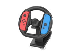 Volante Gaming Lurelia 3 Cm, Compatível Com Switch, Em Plástico, Preto