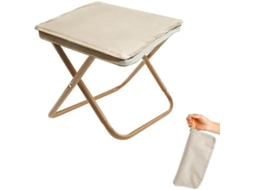 Escolha Segura - Cadeira De Camping 100kg De Peso - Pode Ser Desmontada - Resistente À Água - Compacta 26 X 23 X 27 Cm - Leve - Perfeita Para Jardim/p