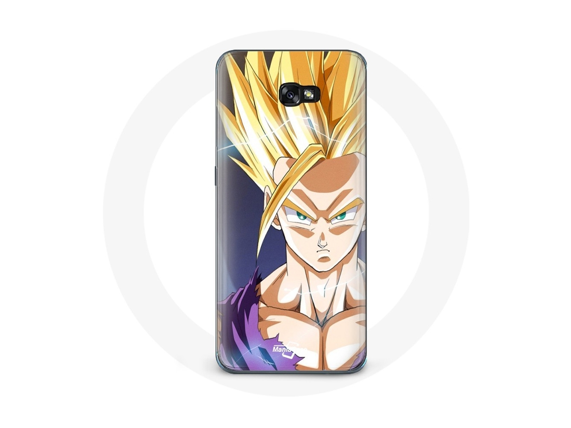 Capa para Samsung Galaxy A3 2016 Dragon Ball Manga Sangoku rostos Furioso