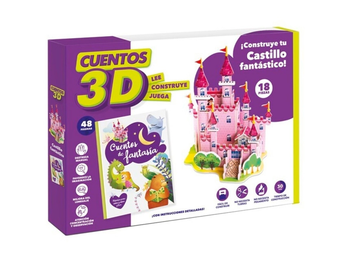 História 3D e construção de um castelo fantástico PLAYTIME