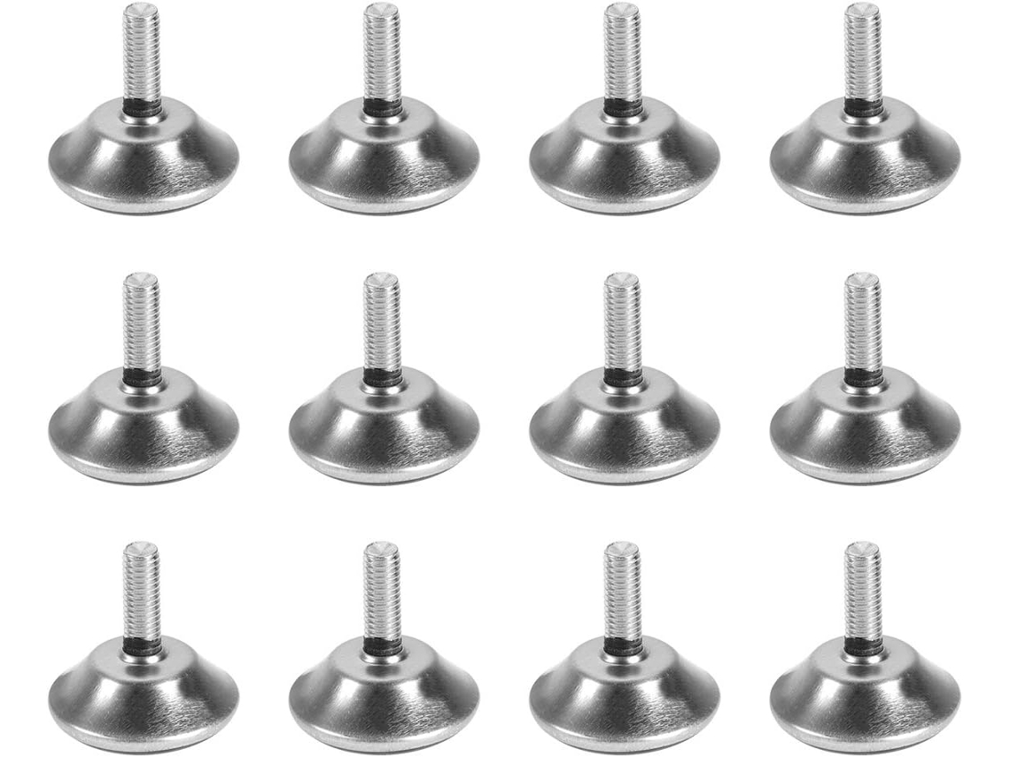 Conjunto De 20 Peças Niveladores Deslizantes Ajustáveis Para Pés Móveis, Cadeiras E Sofás