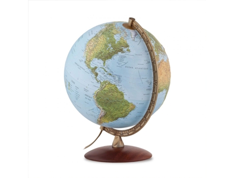 Globo iluminado em relevo Ø 30 cm - Primus Relief Atmosphère